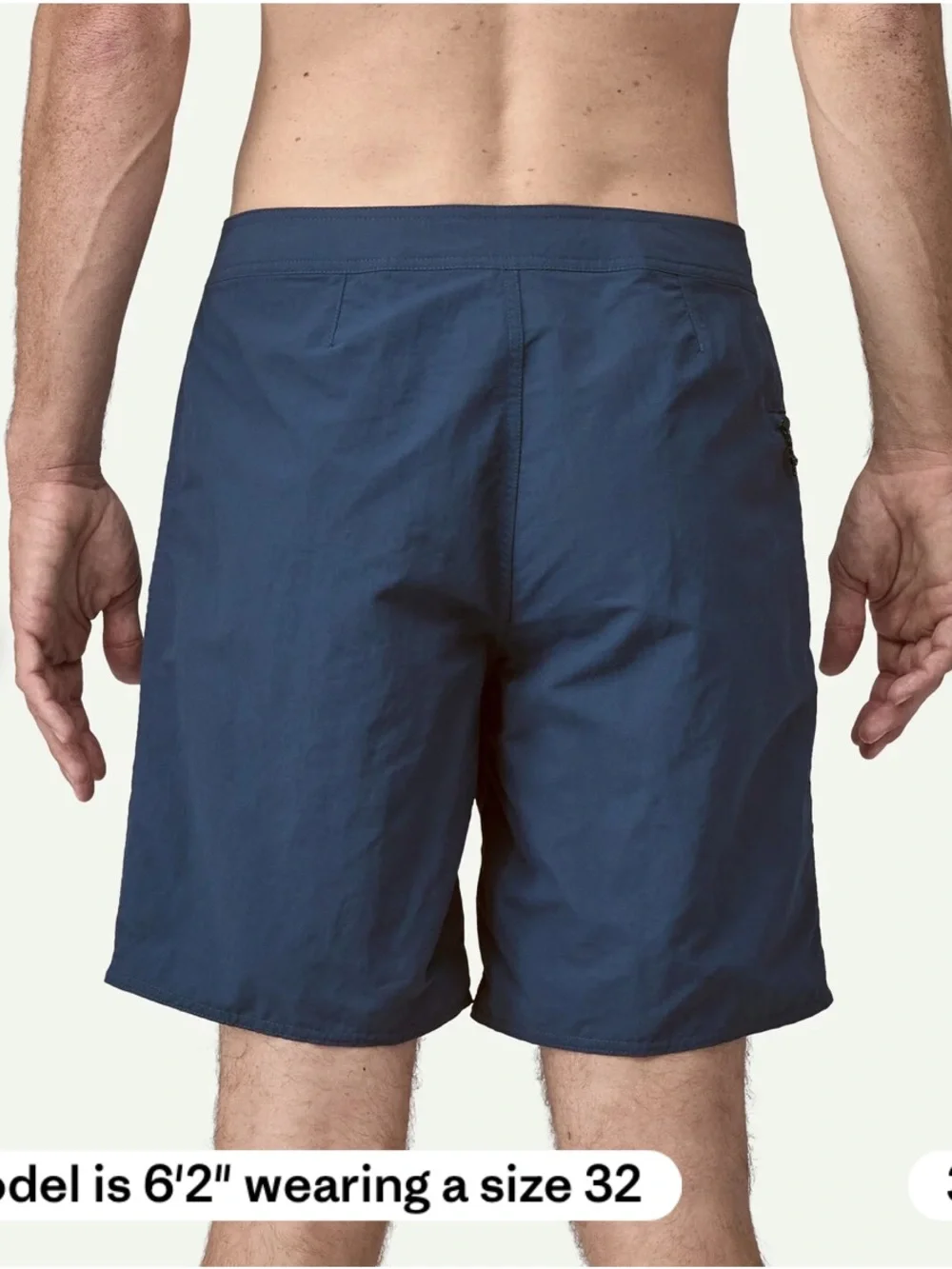 Patagonia® Men’s Wavefarer® Boardshorts 19'' Style #86622 Swim Trunks Blue Sz 33